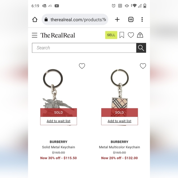 Vintage BURBERRY Nova Check Rectangle Keychain Fob Purse Charm- Unisex - Picture 7 of 7